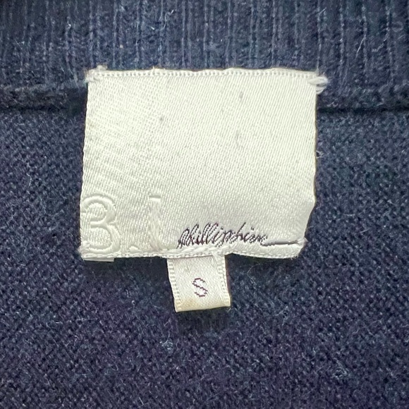 3.1 Philip Lim navy cashmere sweater jacket. Size small. - Picture 4 of 8